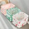 6 Pieces Foldable Storage Basket - Small Collapsible Canvas Containers Organizers with Handle for Home Decor or Storing Toys, Keys, Sundries, Little Crafts. (Style A)